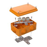 Коробка огнестойкая для о/п 40-0340-FR2.5-6 Е15-Е120 RAL2004 120х80х50 (20 шт/кор) Промрукав | код 40-0340-FR2.5-6 | ПРОМРУКАВ