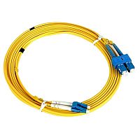 Патч-корд оптический (SM), 9/125 (OS2), LC/UPC-SC/UPC, 3 мм (Duplex), LSZH, 2 м | код 50-2477-1 | REXANT