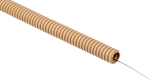 ELASTA Труба гофр. ПВХ d=25мм с зондом сосна (100м) IEK | код ET-TG21-121-025-100-K34 | IEK