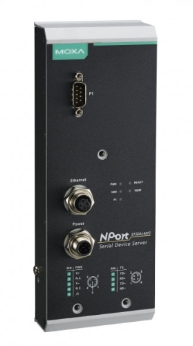Сервер NPort 5150AI-M12 1-port 3 in 1 Device Server w/ M12 Connector (Ethernet, power input), t:-25 | код 00-06079566 | MOXA