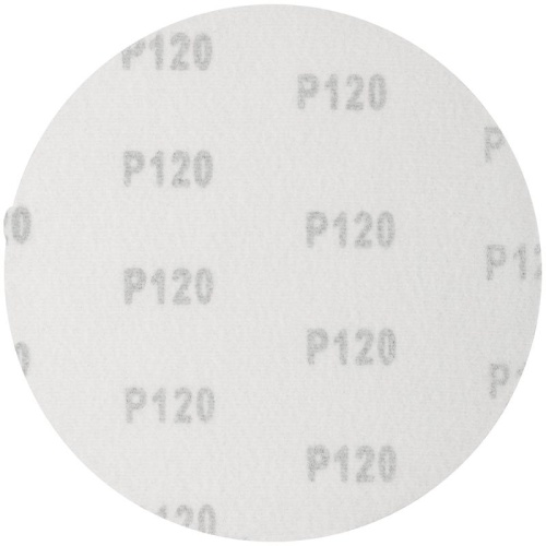 Круги шлифовальные сплошные (липучка), алюминий-оксидные, 150 мм, 5 шт Р 120 | код 39806 | FIT фото 2