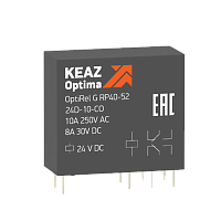Реле промежуточное OptiRel G RP40-52-6D-10-CO | код 281023 | КЭАЗ