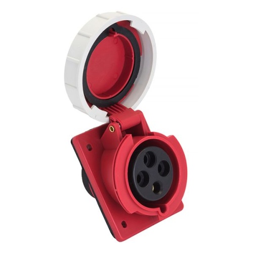 Розетка стационарная внутренняя угловая 4242 3Р+РЕ 32А 380В IP67 PROxima | код ps-4242-32-380 | EKF фото 2 Розетка стационарная внутренняя угловая 4242 3Р+РЕ 32А 380В IP67 PROxima | код ps-4242-32-380 | EKF фото 2