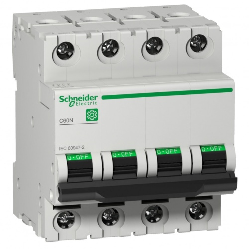 АВТОМАТИЧЕСКИЙ ВЫКЛЮЧАТЕЛЬ C60N 4П 32A C | код M9F11432 | SCHNEIDER ELECTRIC