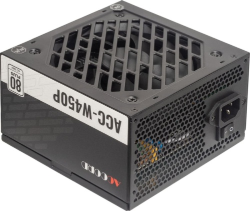 Блок питания Accord ATX 450W ACC-W450P 80 PLUS WHITE (20+4pin) 120mm fan 6xSATA | код 2010769 | ACCORD