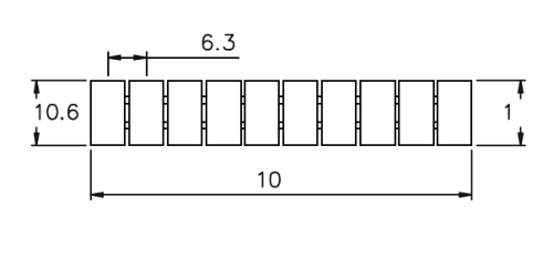 306801/81...90/V Маркировочная пластина, шт | код 306801/81...90/V | SUPU