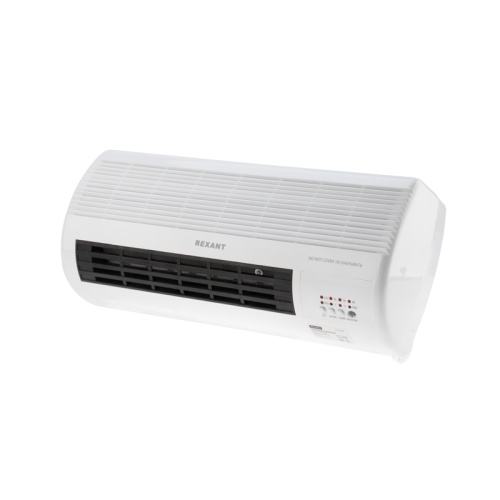 Тепловентилятор электрический настенный PTC 2кВт, белый REXANT | код 60-0035 | REXANT
