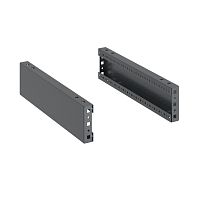 Панели цоколя для корпусов CQE & CQE N, ШхГ 800 мм, В=100 мм, RAL7011, комплект - 2 шт. | код R5NFP80 | DKC