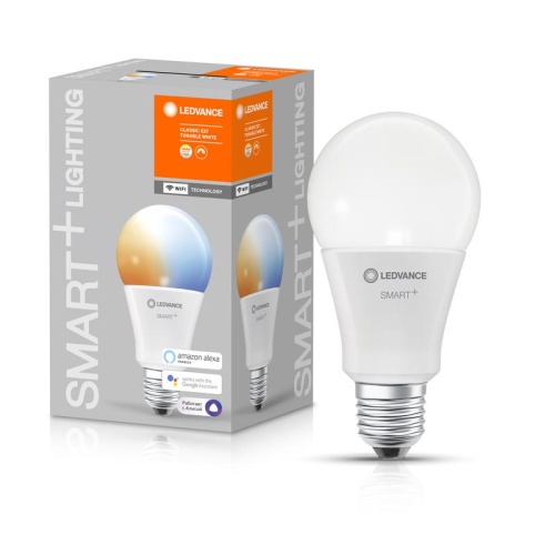 Лампа светодиодная SMART+ WiFi Classic Tunable White 100 14Вт/2700-6500К E27 | код 4058075485495 | LEDVANCE