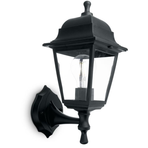 Светильник садово-парковый 60Вт 230В E27 черн. НБУ 04-60-001 32226 ( на стену вверх) FERON 32226