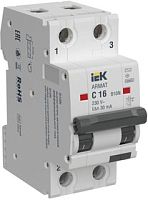 ARMAT АВДТ B10N 2P C16 30мА тип AC IEK | код AR-B10N-2-C016C030 | IEK