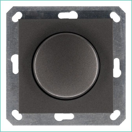 Диммер LED с накладкой 30-400W, 1gang 2way, цвет Мокко | код G4012Z | Jasmart Диммер LED с накладкой 30-400W, 1gang 2way, цвет Мокко | код G4012Z | Jasmart