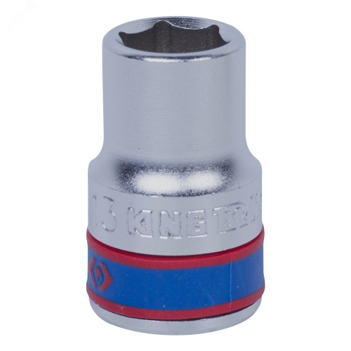 Головка торцевая стандартная шестигранная 1/2', 13 мм | код 433513M | King Tony Головка торцевая стандартная шестигранная 1/2', 13 мм | код 433513M | King Tony