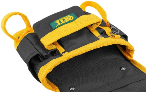 Пояс для инструмента одинарный, полиэстер, 7 отделений, 2 петли для инструмента | код 12514 | FIT фото 6