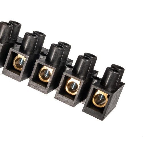 Зажим винтовой изолированный ЗВИнг-6А (1-4мм2) (чер) | код 87161 | КВТ фото 2