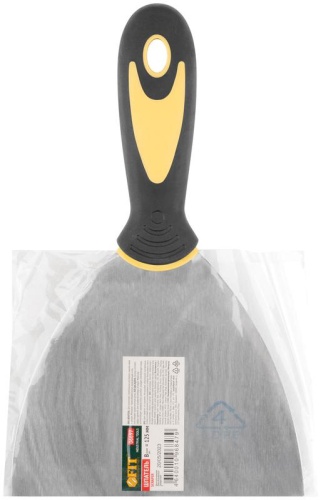 Шпатель, нерж.сталь, прорезиненная ручка 5'' (125 мм) | код 6697 | FIT фото 3 Шпатель, нерж.сталь, прорезиненная ручка 5'' (125 мм) | код 6697 | FIT фото 3