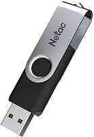 Флеш Диск Netac 128GB U505 NT03U505N-128G-30BK USB3.0 черный/серебристый | код 2009476 | NETAC