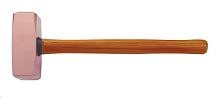 Кувалда тупоносая 8 кг медь рукоятка дерево искробезопасная | код 1095257 | Hortz