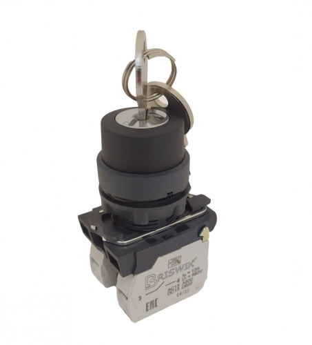 Переключатель Briswik КПЕ 3631 -К черный IP65 УХЛ2 10А 3но+1нз | код aB-TB-5Ai-0142 | Briswik