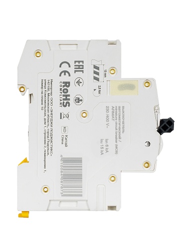 ARMAT Автоматический выключатель M06N 2P D 20А | код AR-M06N-2-D020 | IEK фото 4 ARMAT Автоматический выключатель M06N 2P D 20А | код AR-M06N-2-D020 | IEK фото 4