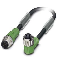 Кабель для датчика / исполнительного элемента SAC-8P-M12MS/ 3,0-PUR/M12FR | код 1522752 | PHOENIX CONTACT