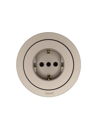 Розетка 1-м OSEN IP20 16А с защ. шторками ПБТ механизм титан LEZARD 743-3788-124B фото 4 Розетка 1-м OSEN IP20 16А с защ. шторками ПБТ механизм титан LEZARD 743-3788-124B фото 4