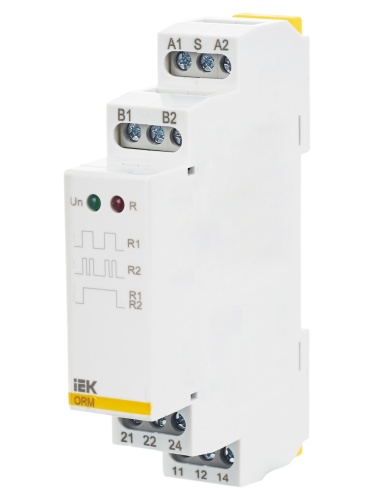 Реле импульсное ORM 2 контакта 12-240В AC/DC | код ORM-02-ACDC12-240V | IEK фото 6