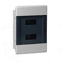 Щит распределительный встраиваемый на 24 модуля с дверцей серый IP40 (ЩРв-П-24) | код 68124СП | Ruvinil