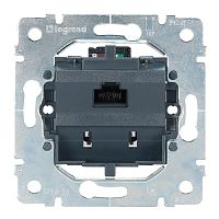 Розетка компьютерная 1-м СП Galea Life RJ45 кат.5E UTP на винтах механизм | код 775761 | Legrand