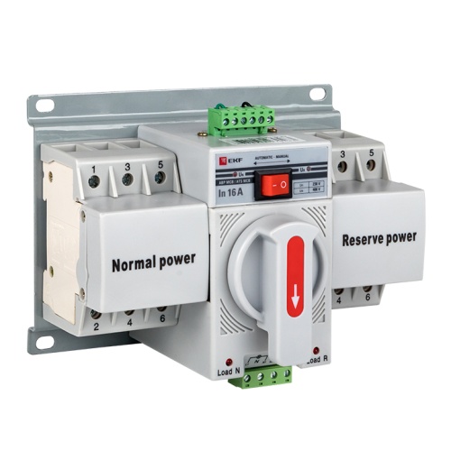 Устройство АВР МCB 16А (C) 3Р 400В PROxima | код ats-mcb-16c-3p-pro | EKF