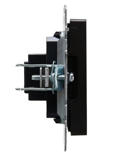 BRITE Розетка HDMI РHDMI-0-БрЧ черный | код BR-H10-K02 | IEK фото 3