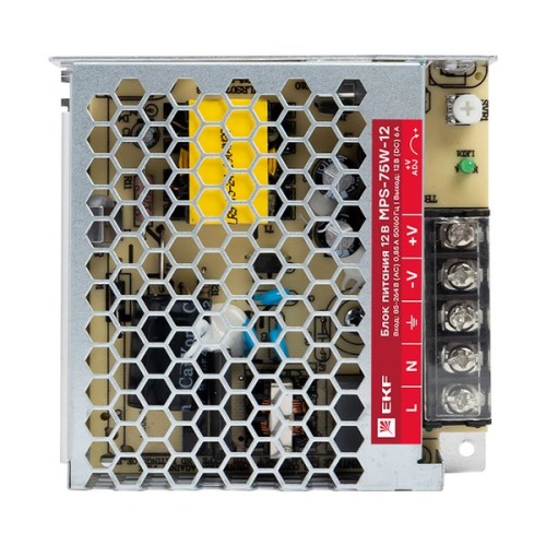 Блок питания 12В MPS-75W-12 Proxima | код mps-75w-12 | EKF фото 4