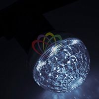 Строб-лампа 5млн вспышек E27 12Вт 220В IP54 50мм прозр. | код 411-125 | Neon-Night