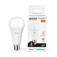 Лампа светодиодная Elementary A67 25Вт E27 3000К | Код. 73215 | Gauss