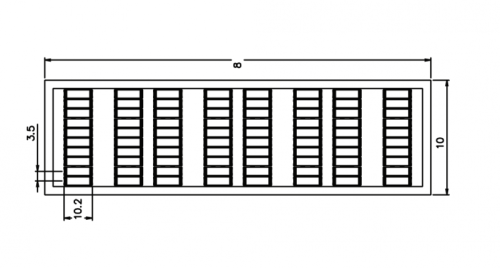 2150-801/1...15 Маркировка клемм штекеров TA сеч.1.5мм2, шир. 3.5мм, нумерация 1…15, шт | код 2150-801/1...15 | SUPU