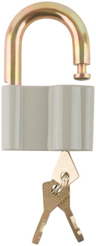 Замок навесной корпус из алюм. сплава 65х44мм стальная дужка 12мм КУРС 67016 фото 5 Замок навесной корпус из алюм. сплава 65х44мм стальная дужка 12мм КУРС 67016 фото 5