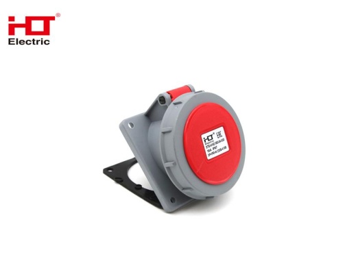 Розетка скрытая 4152 3Р+РЕ+N 16А 220В-415B IP67 HLT | код 083-04-030 | HLT
