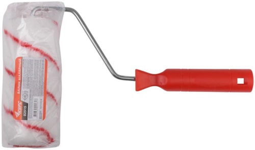 Валик полиакриловый, стержневая система, диаметр 40/62 мм, ворс 11 мм, 150 мм | код 2515 | FIT фото 3