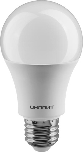 Лампа светодиодная 61 157 OLL-A60-20-230-2.7K-E27 грушевидная 20Вт | Код. 61157 | ОНЛАЙТ