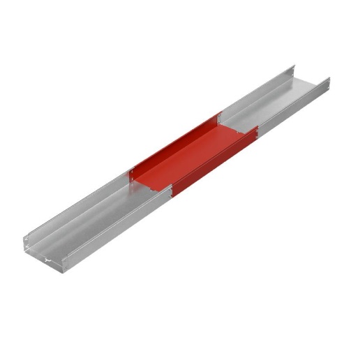 Лоток листовой неперфорированный 300х100 L3000 1мм "Быстрый монтаж ПЛЮС" LNplus100-300-1.0-3000 INOX304 КМ PL13263 фото 3