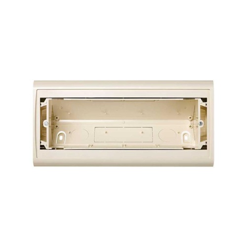 Угловая коробка для рамок на 8 узких модулей S82C слоновая кость | код 82772-31 | Simon Угловая коробка для рамок на 8 узких модулей S82C слоновая кость | код 82772-31 | Simon