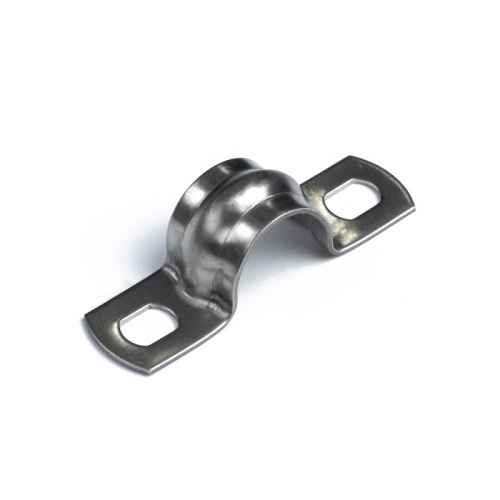 Скоба металлическая двухлапковая СМД(INOX) d8-9 мм (20шт/1600шт уп/кор) Промрукав | код PR08.20708 | ПРОМРУКАВ