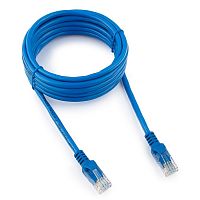 Патч-корд UTP Cablexpert PP12-3M/B кат.5e, 3м, литой, многожильный (синий) | код PP12-3M/B | Cablexpert