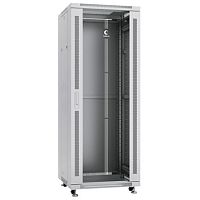 Cabeus SH-05C-32U60/80 Шкаф монтажный телекоммуникационный 19 напольный для распределительного и серверного оборудования 32U 600x800x1610mm (ШхГхВ) передняя стеклянная и задняя сплошная металлическая двери, ручка с замком, цвет серый (RAL 7035) Код товара
