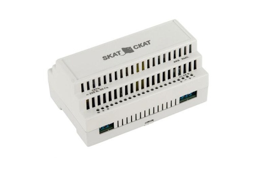 Источник вторичного электропитания SKAT-12-6,0 DIN | код 586 | Бастион