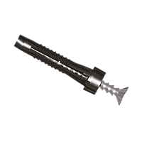 Шуруп для кабель-канала 4 mm ПА 6 (100шт) | код 25104 | Unex