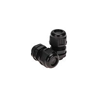 Кабельный ввод MG-20 (14-9 мм) черный | код 07-8120-1 | REXANT