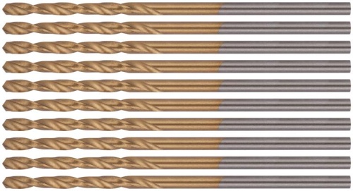 Сверло HSS по металлу титановое покрытие 1.5мм (уп.10шт) FIT 34115 фото 4