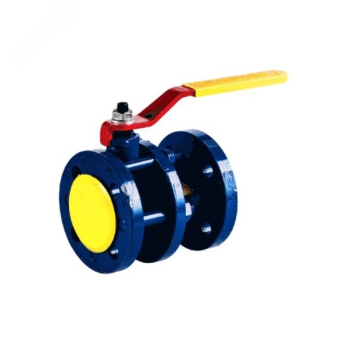 Кран шаровой стальной разборный фланцевый полнопроходной 11с67п Ду 50 Ру16 | код СФ.00.1.016.050 | МАРШАЛ