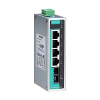 Коммутатор EDS-205A-M-SC 5 port switch, 4 x 10/100 TX, 1 x 100 FX (multimode), dual power | код 00-06031619 | MOXA